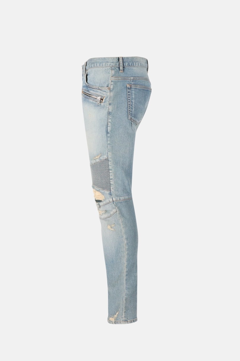 Ribbed slim jeans Balmain