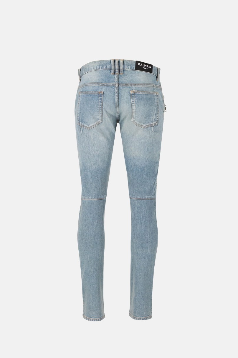 Ribbed slim jeans Balmain