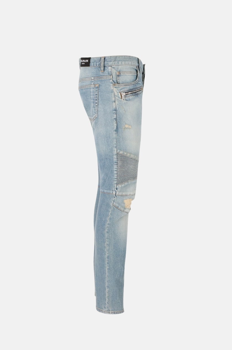 Ribbed slim jeans Balmain