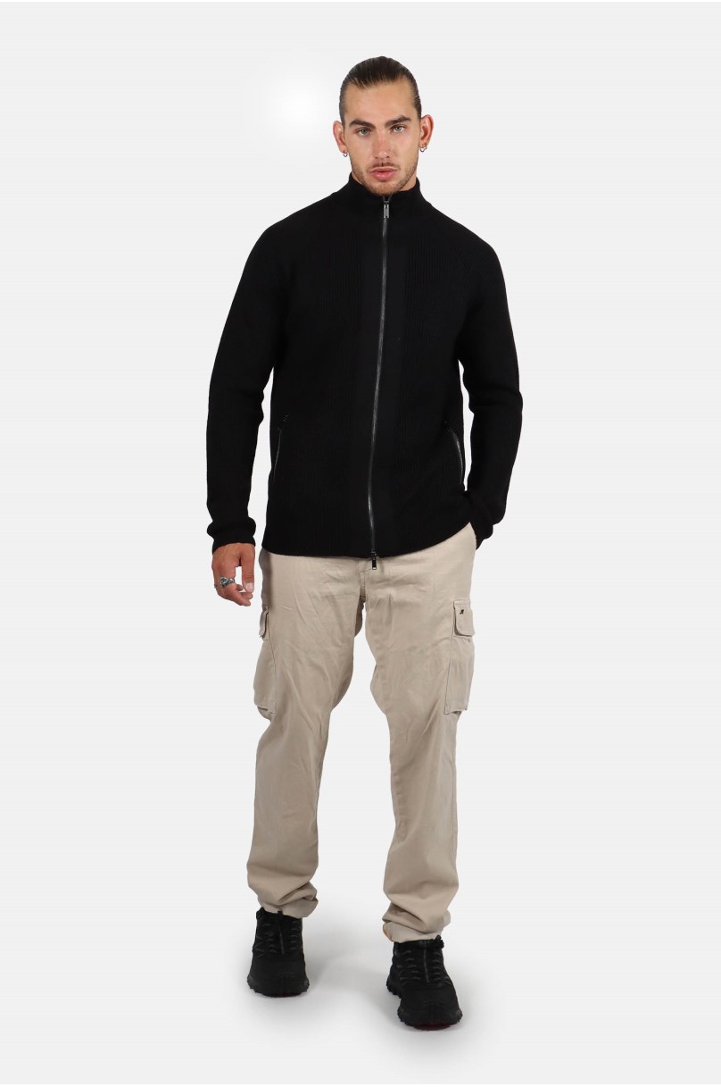 Zipped cardigan Daniele Fiesoli