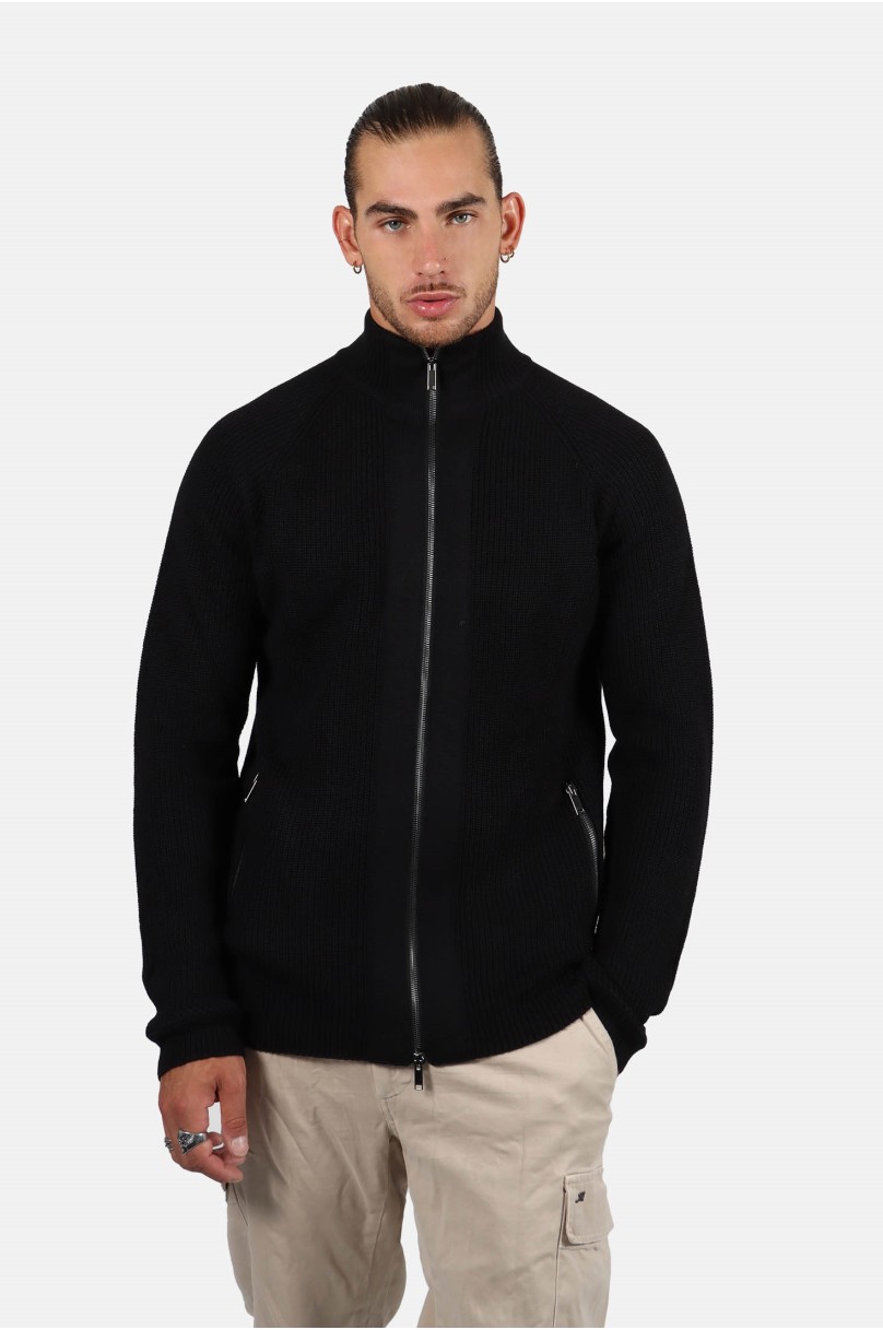 Zipped cardigan Daniele Fiesoli