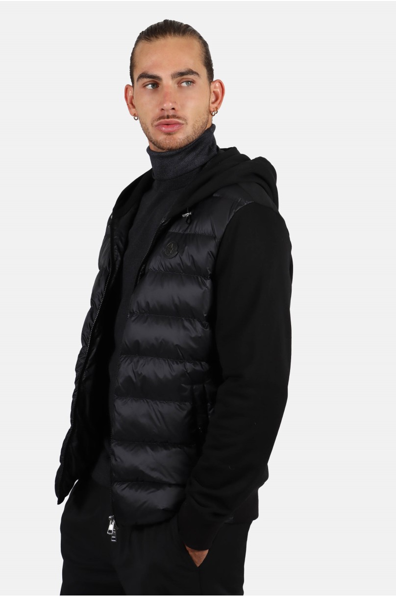 Two-material jacket Moncler