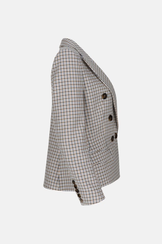 Blazer à carreaux Alexandre Vauthier
