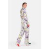 Hose Blümchen Off-White