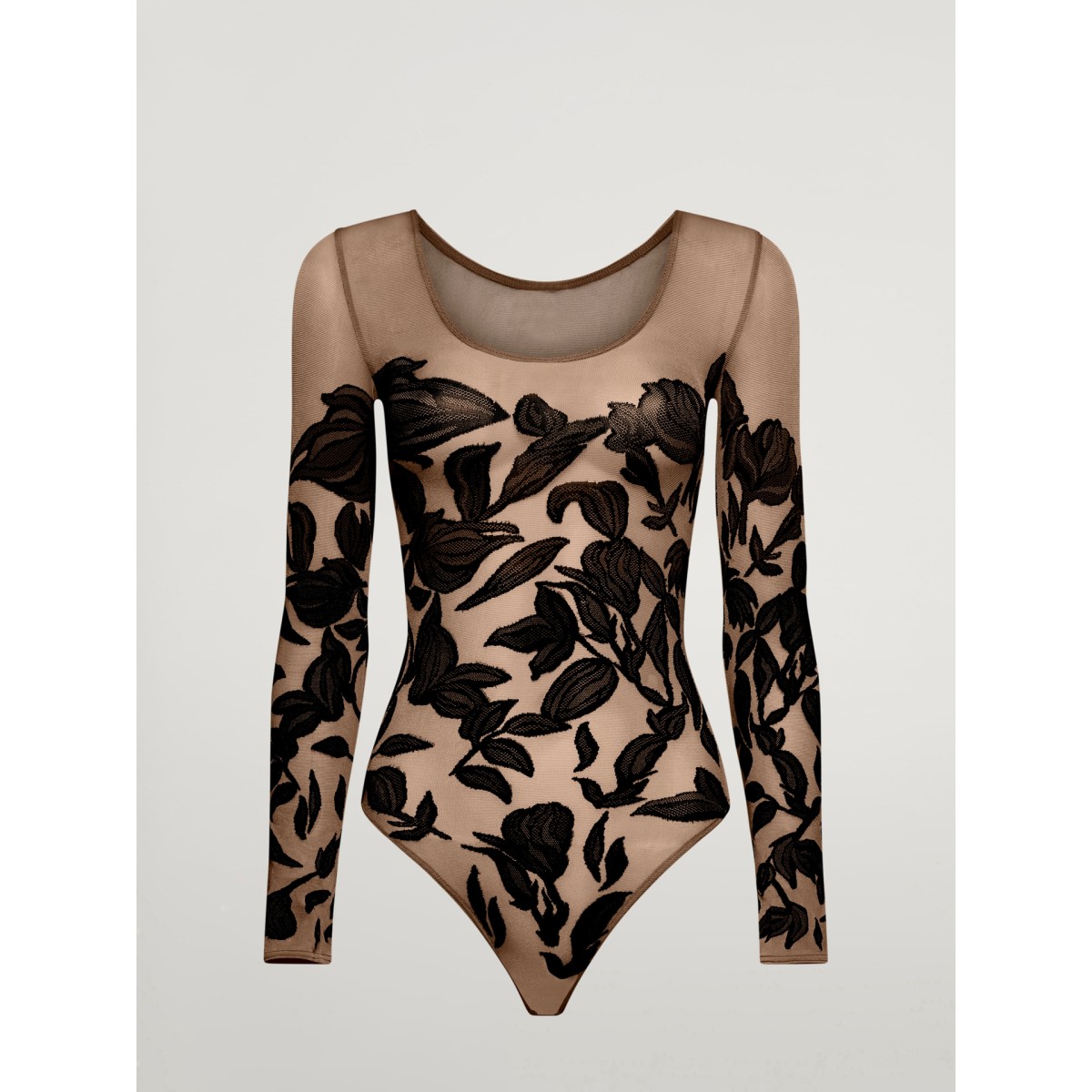 Body mit Rundhalsausschnitt "Tatto string body" Wolford