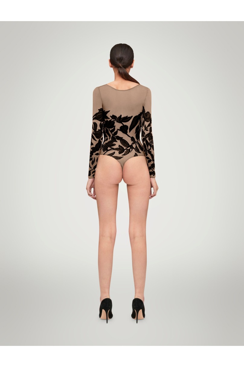 Body mit Rundhalsausschnitt "Tatto string body" Wolford