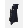 Two-material zipped cardigan Moncler