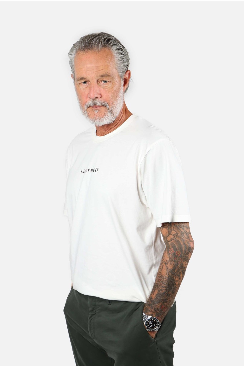 T-shirt à logo C.P. Company