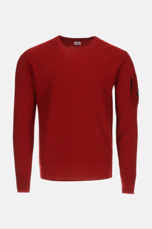 Cp company clearance sweatshirt red