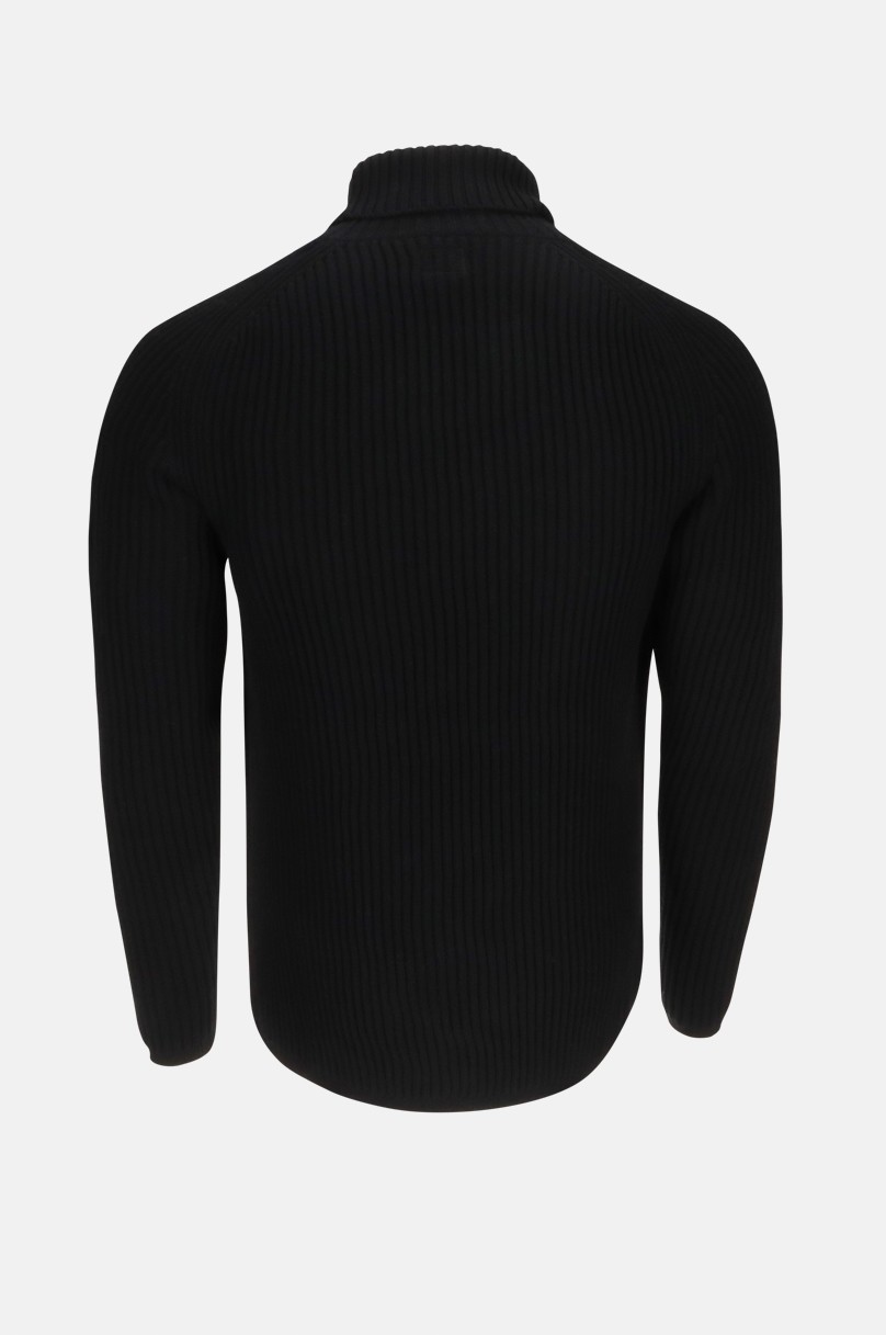 Inc men's outlet ribbed turtleneck sweater