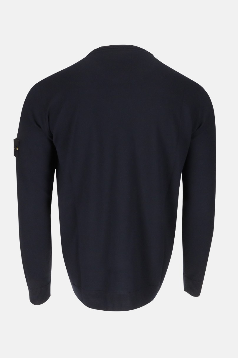 All black outlet stone island jumper