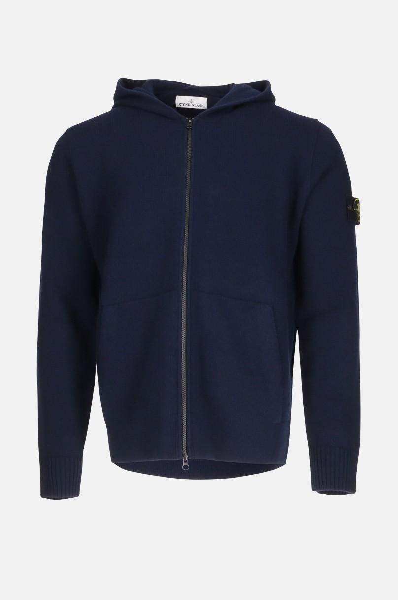 Cardigan zipé a capuche Stone Island