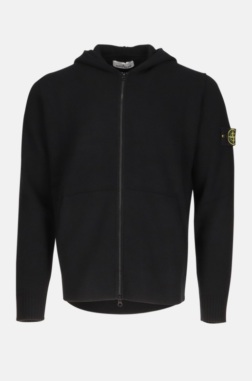 Stone island outlet zip up cardigan