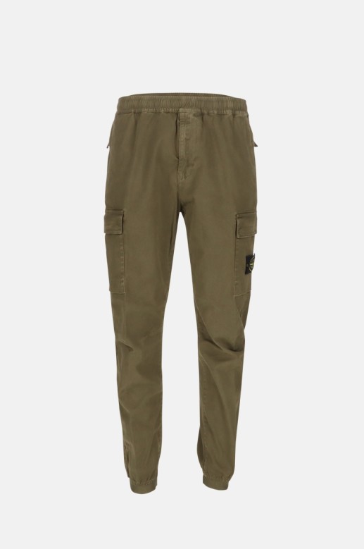 PANTALON CARGO EN COTON - STONE ISLAND pour HOMME