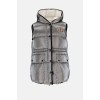 Hera" Sleeveless Down Jacket Moncler