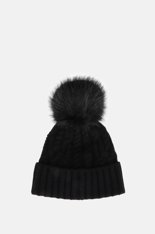 Bonnet avec pompom Moncler