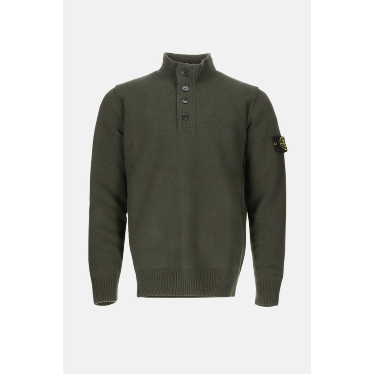 Pull avec un col zippé Stone Island