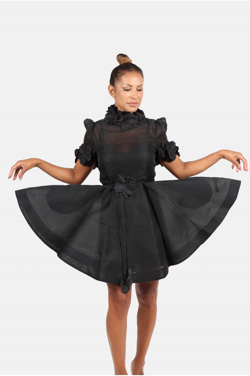 Robe avec des fleurs Zimmermann