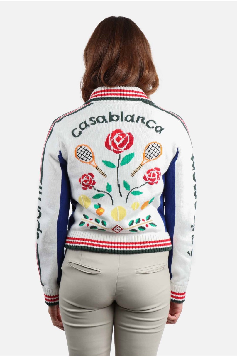 Cardigan intarsia Casablanca