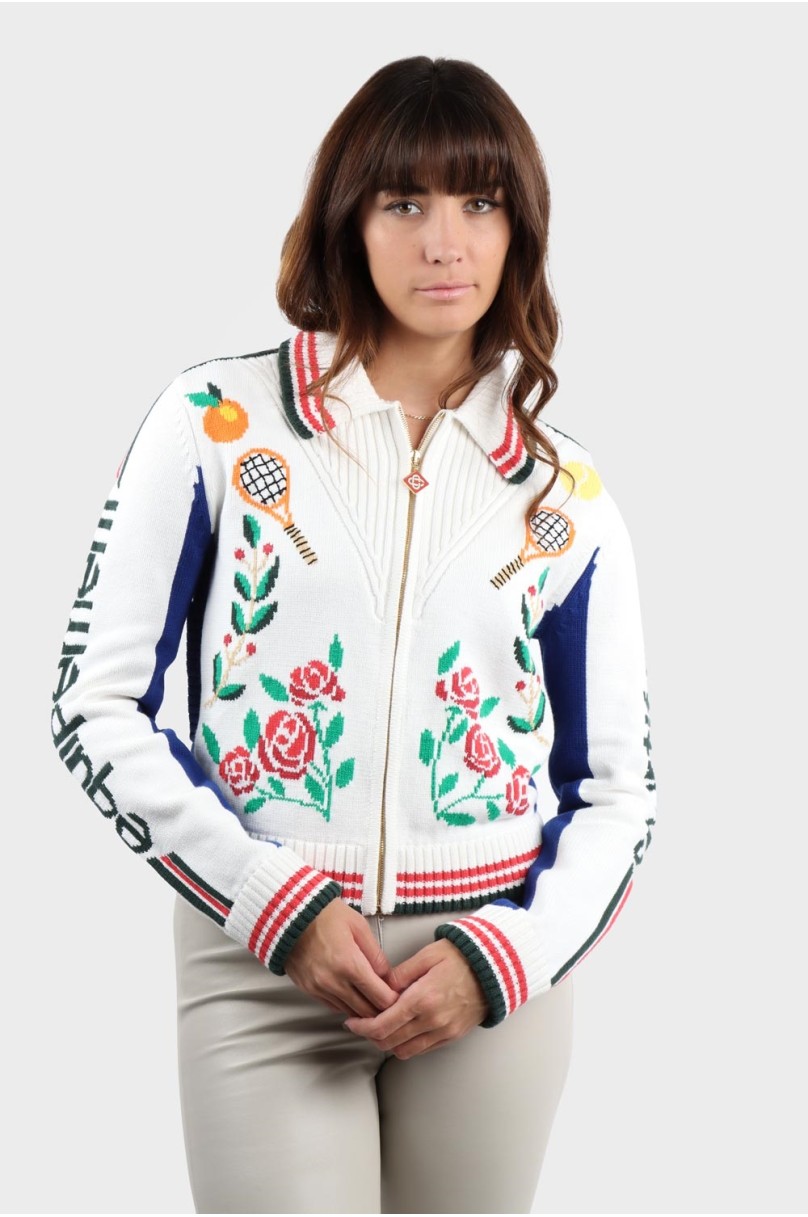 Cardigan intarsia Casablanca