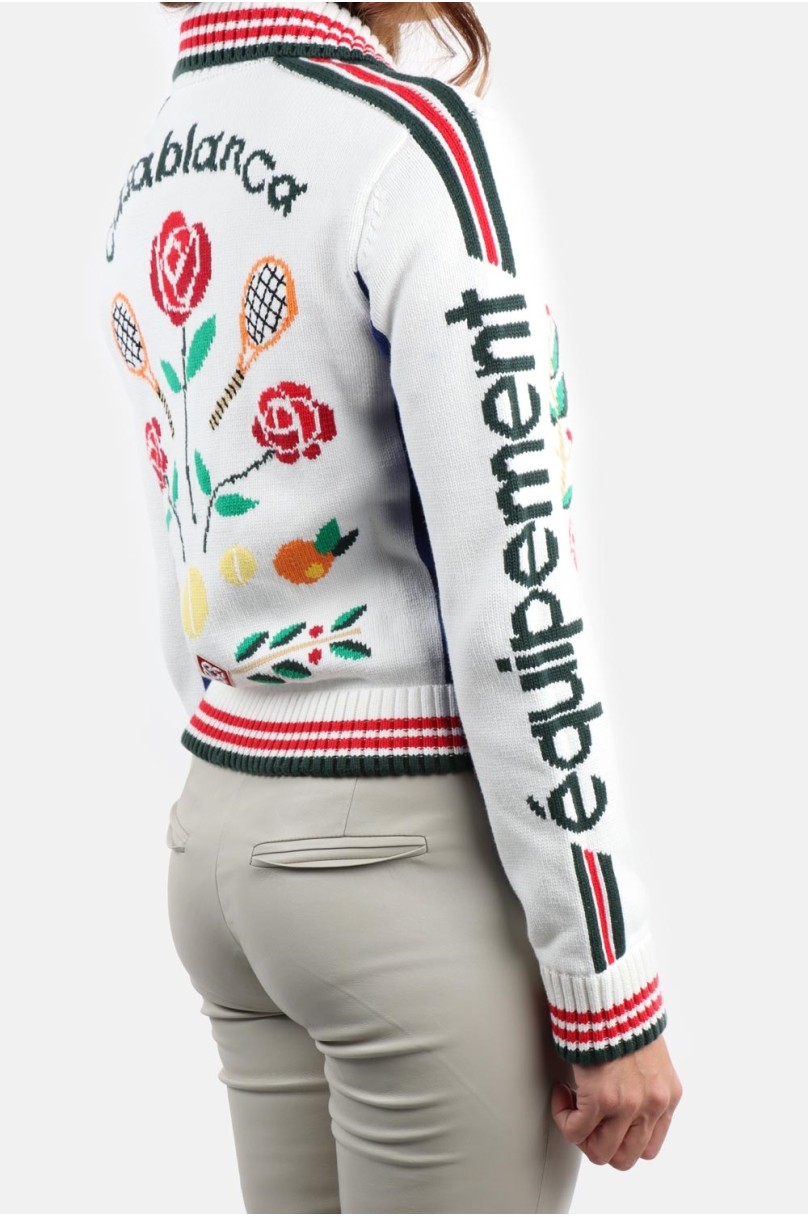 Cardigan intarsia Casablanca