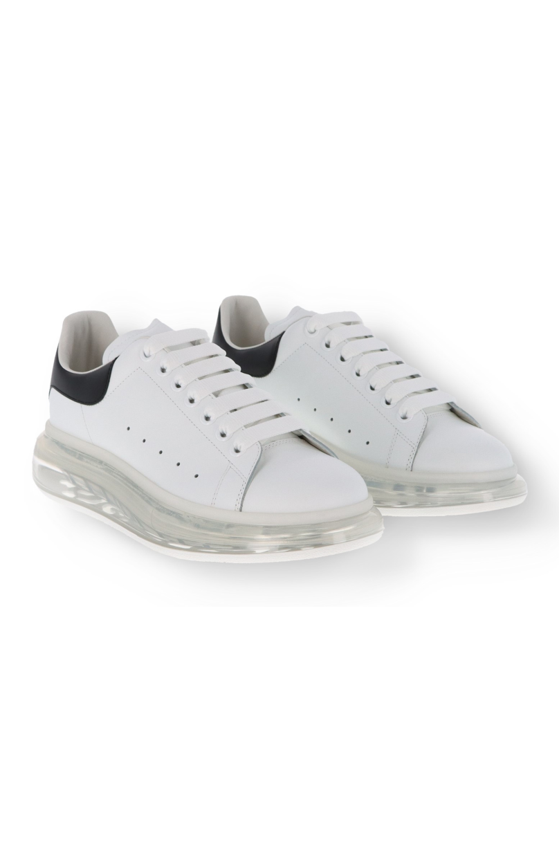 Alexander McQueen Exaggerated Transparent Sole Layered Sneaker | ONU