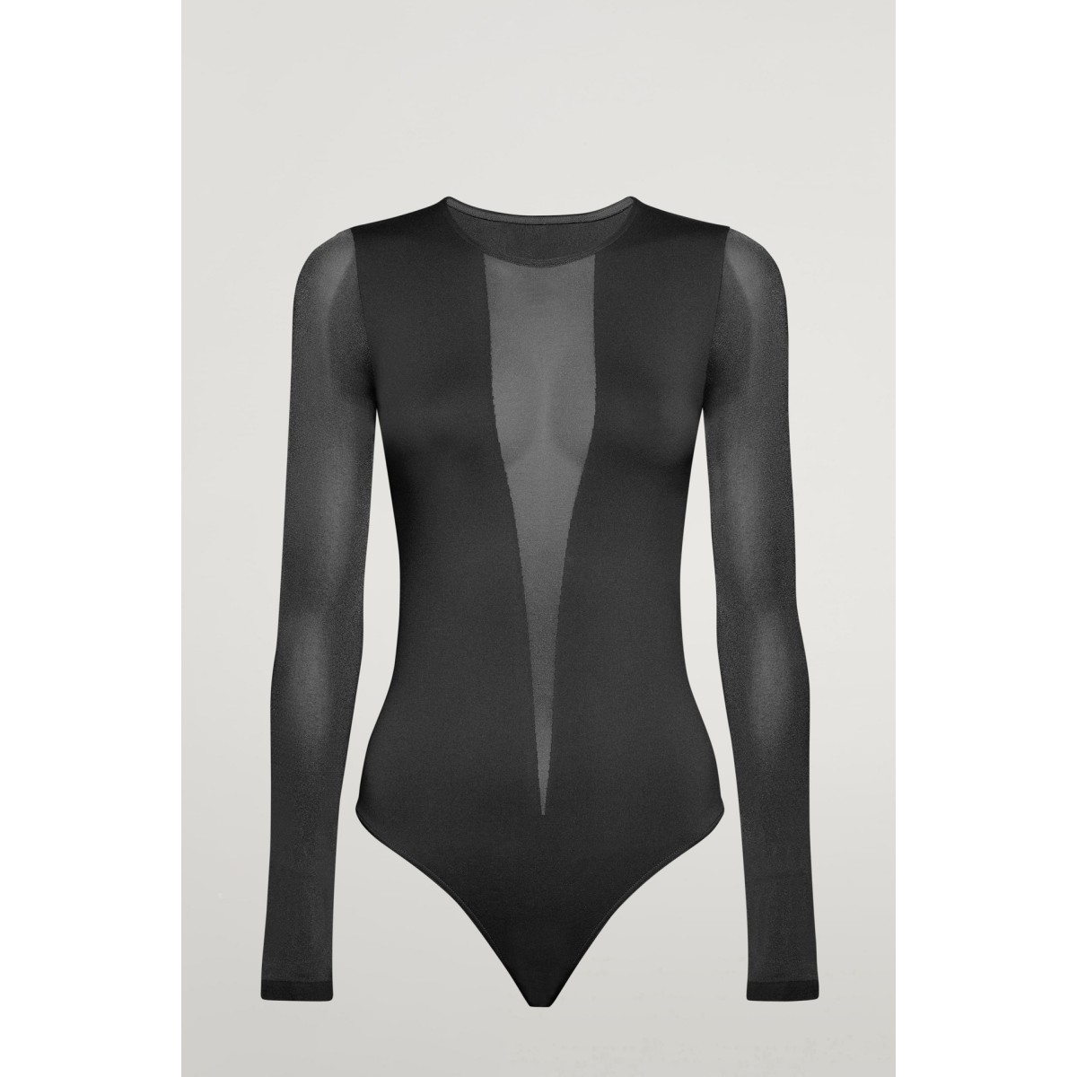 Venus Black and White Sheer Bodysuit - ShopperBoard