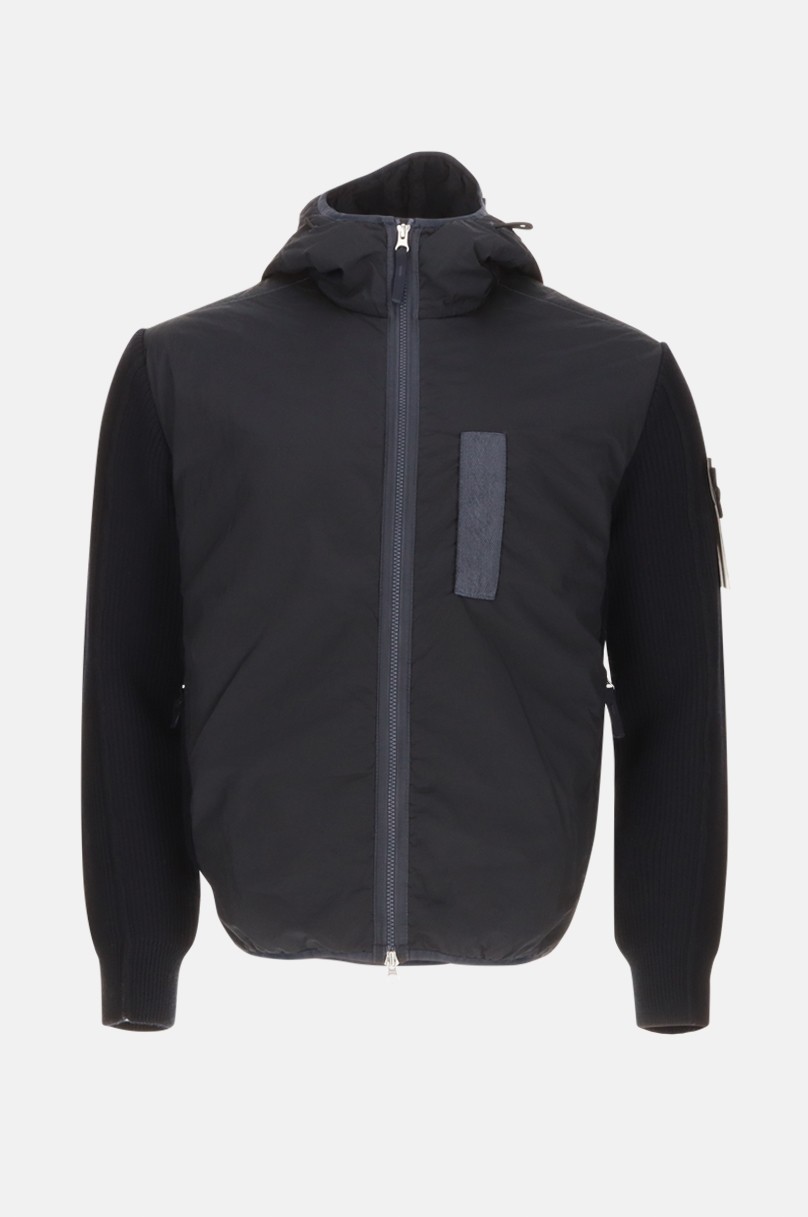 Hoodie stone island top noir