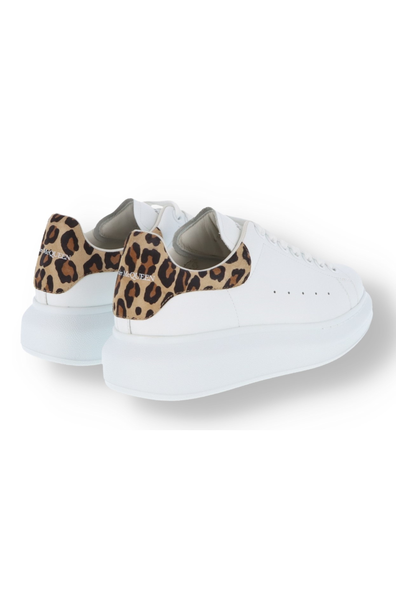 Alexander mcqueen cheap leopard print trainers