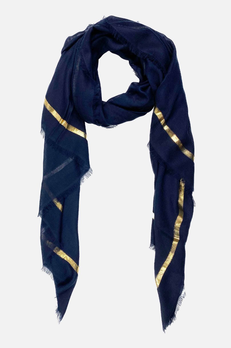 Blue Righino Gold" stole Ama Pure