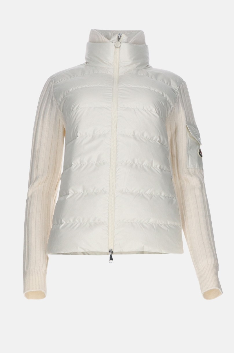 Moncler shop cardigan white