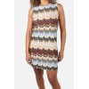 Zig-Zag Trapeze Mini Dress Missoni