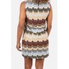 Zig-Zag Trapeze Mini Dress Missoni