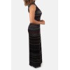 Langes Kleid mit Zickzackmuster Missoni