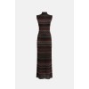 Langes Kleid mit Zickzackmuster Missoni