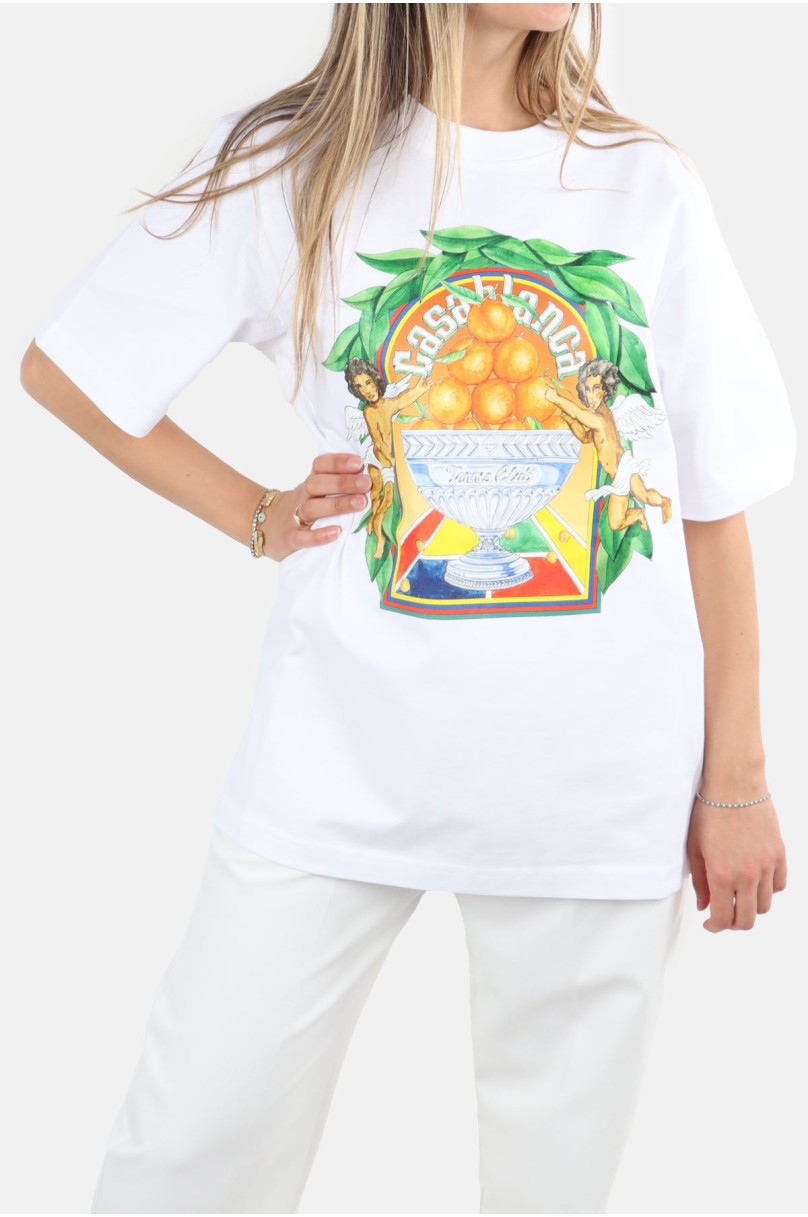 T-shirt unisexe "Triomphe D'Orange" Casablanca