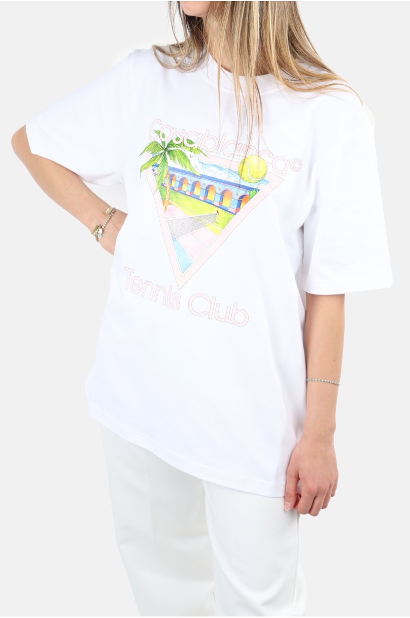 T-shirt unisexe "Tennis Club" Casablanca