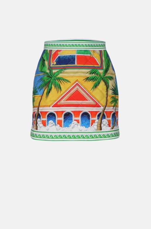 Triomphe D'Orange" Casablanca skirt