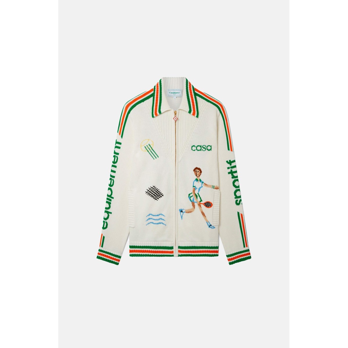 Casablanca Pullover mit Reißverschluss