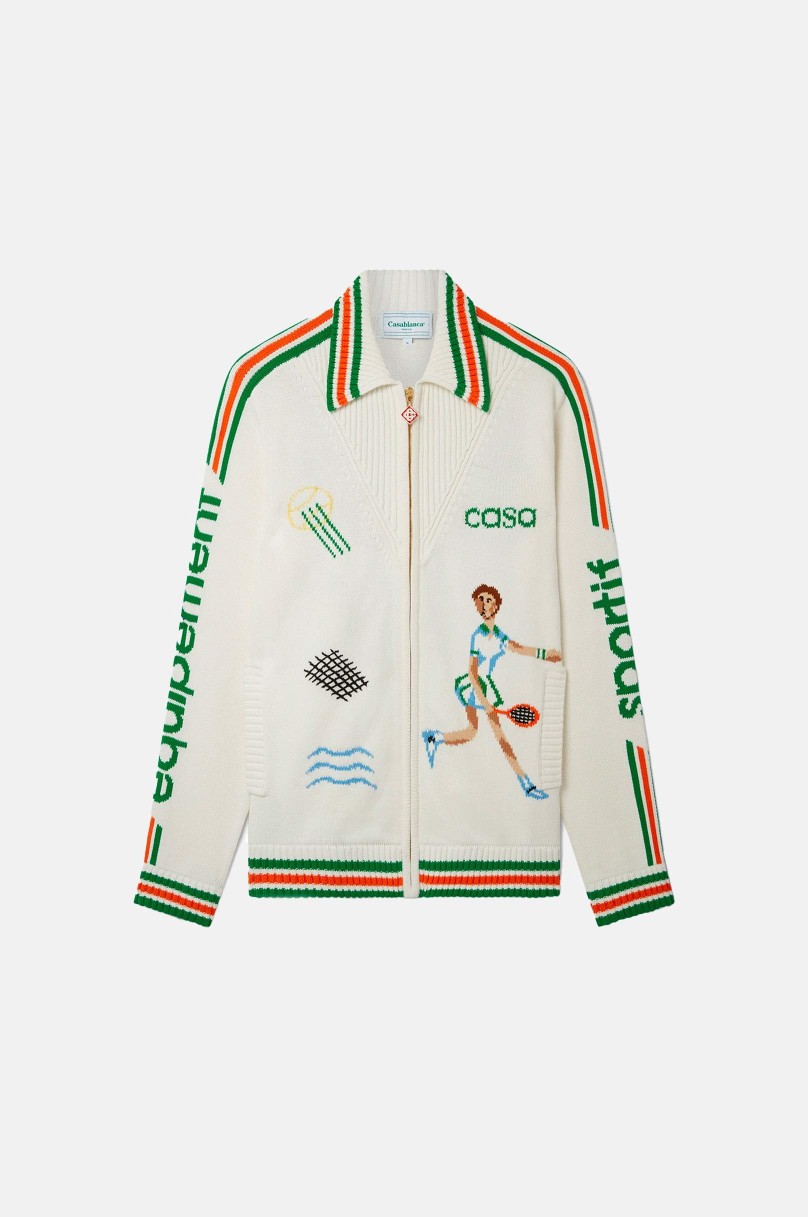 Casablanca Pullover mit Reißverschluss