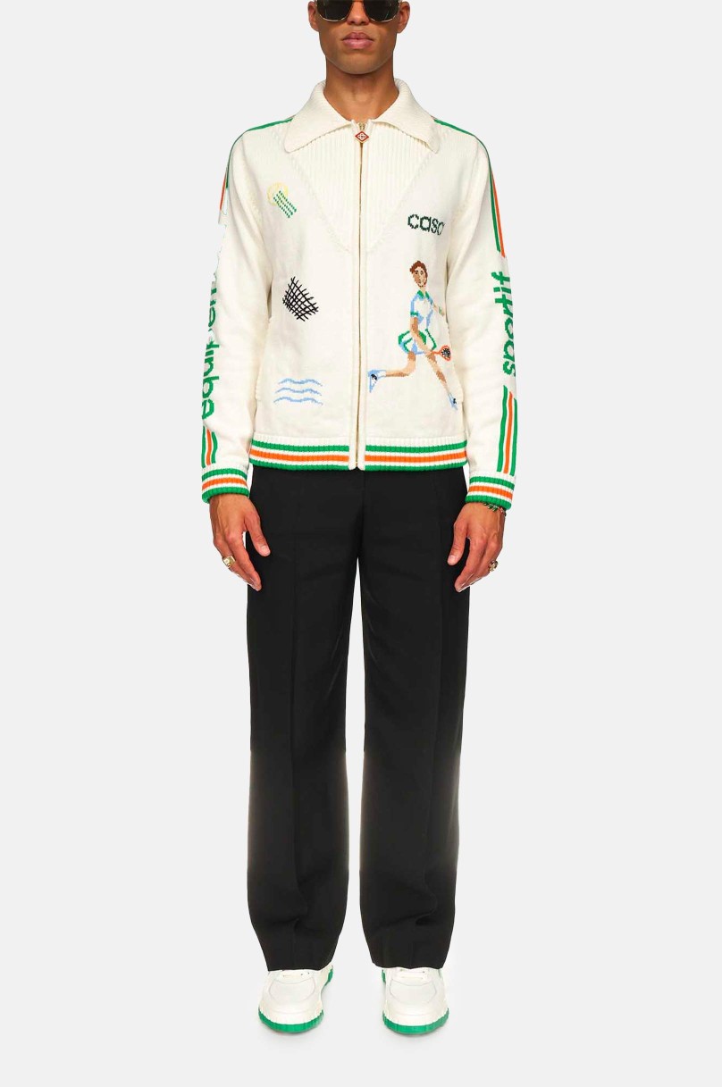Casablanca Pullover mit Reißverschluss