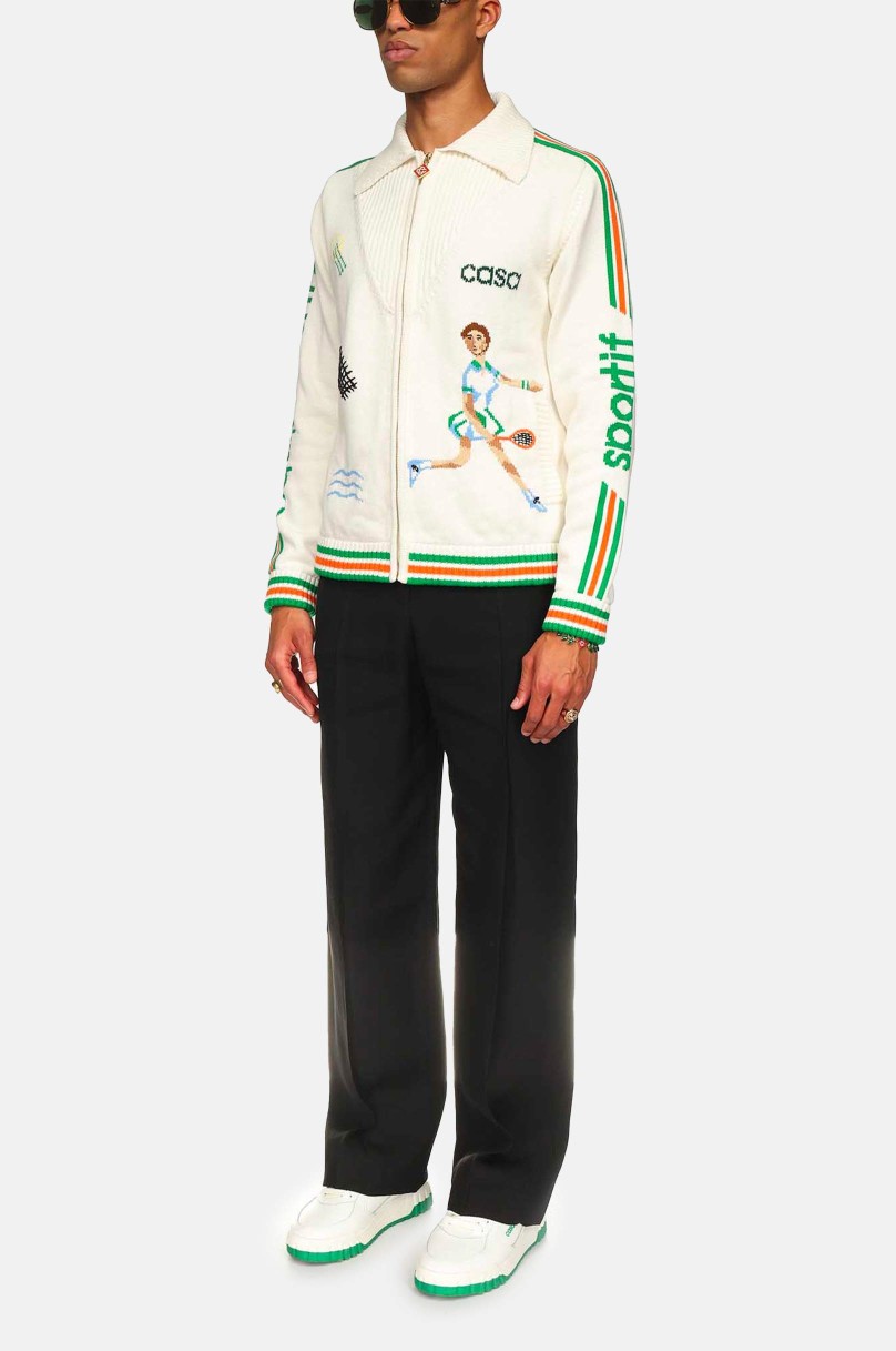 Casablanca Pullover mit Reißverschluss