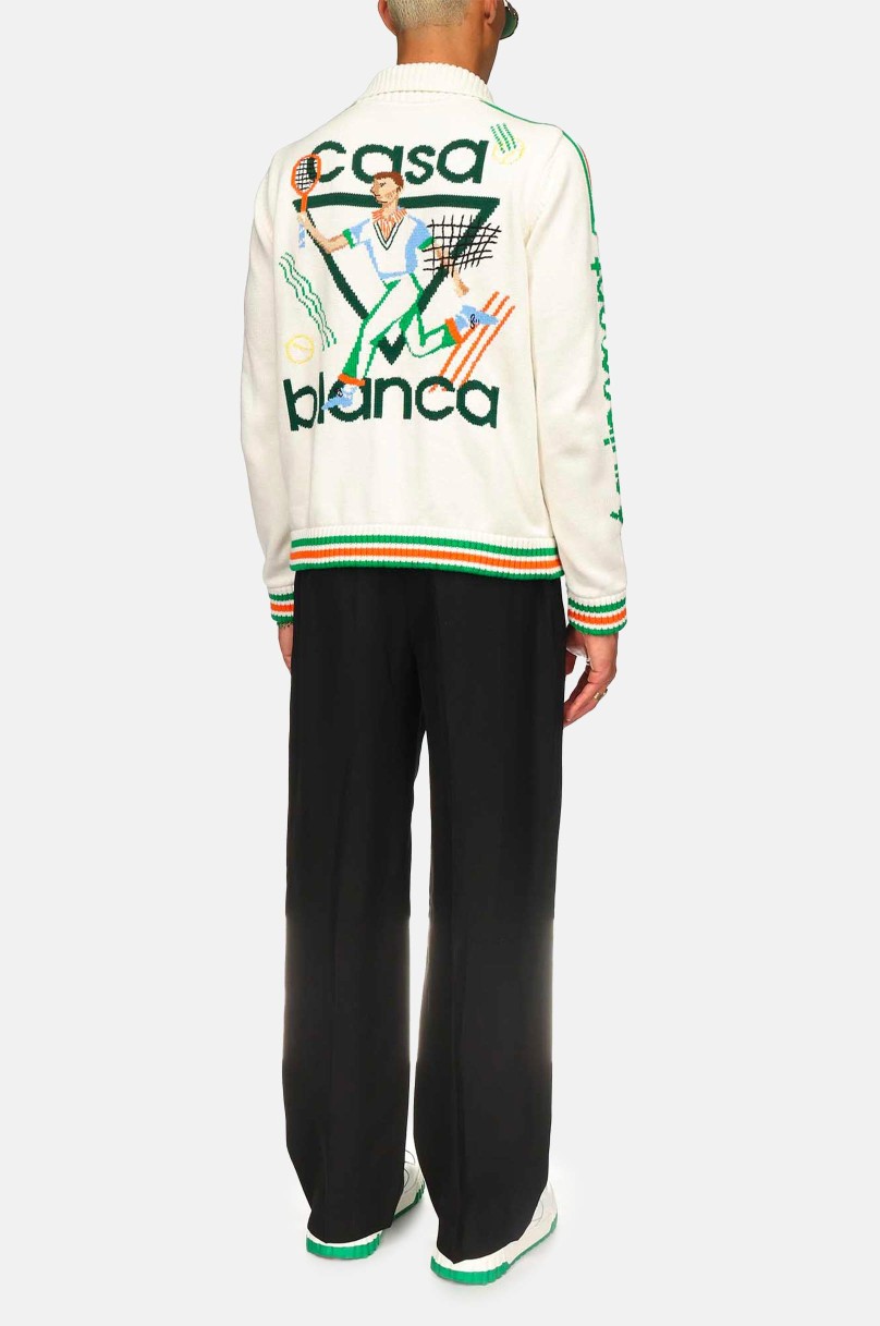 Casablanca Pullover mit Reißverschluss