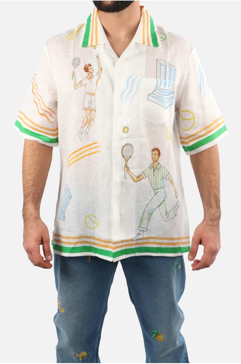 Chemise unisexe "Tennis Play Icon" Casablanca