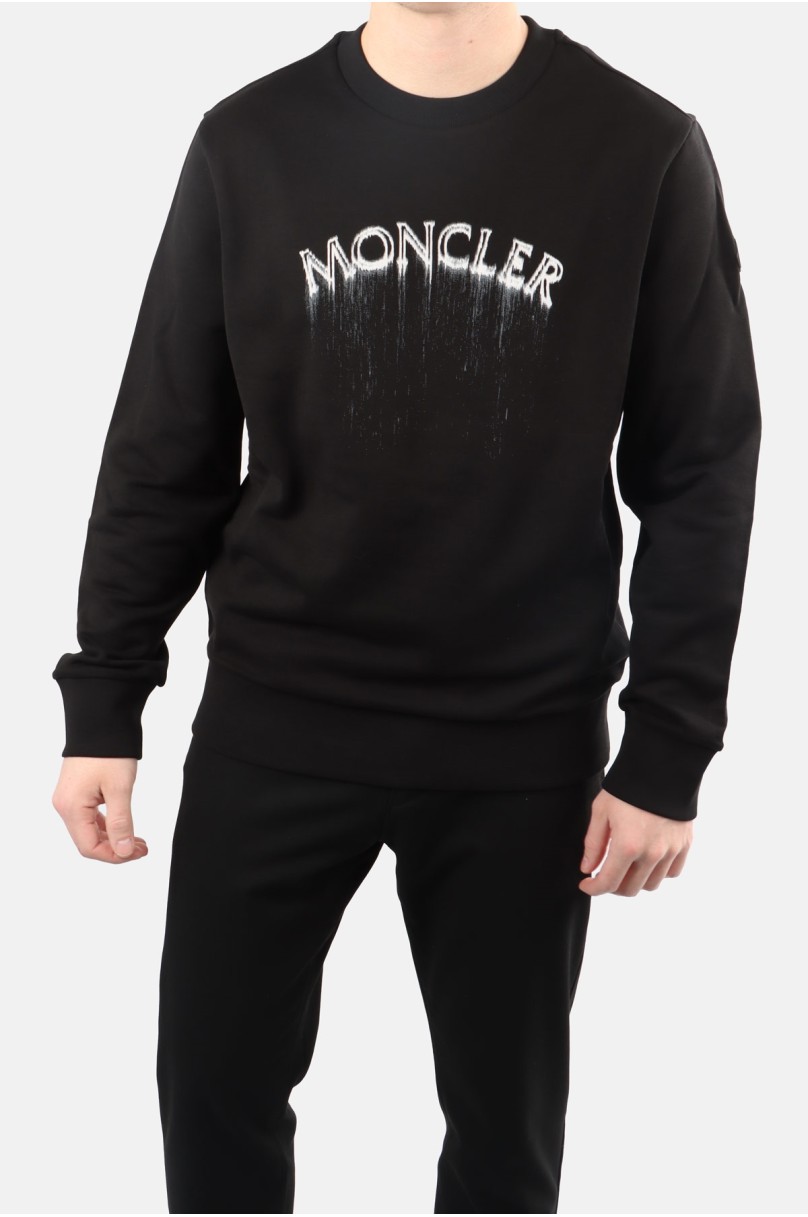Sweat-shirt à logo Moncler