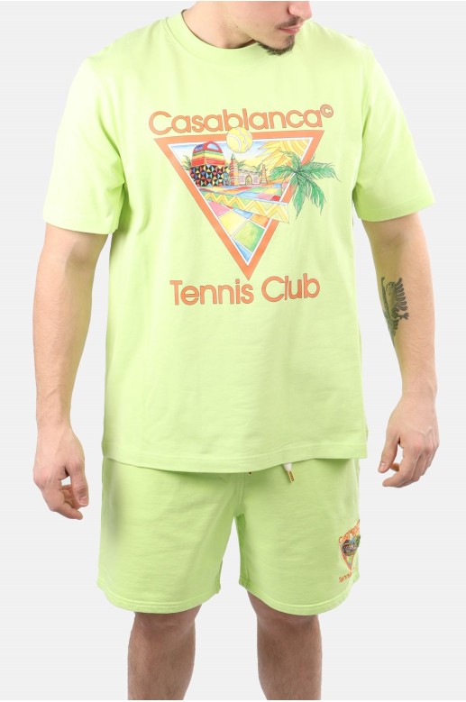 Afro Cubism" T-shirt Tennis Club Casablanca
