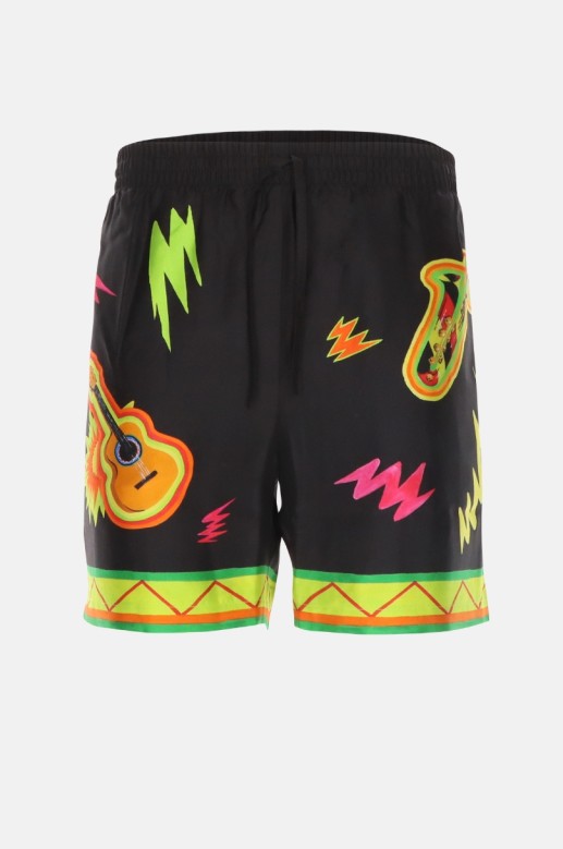 Unisex "Music For The People" Casablanca Shorts