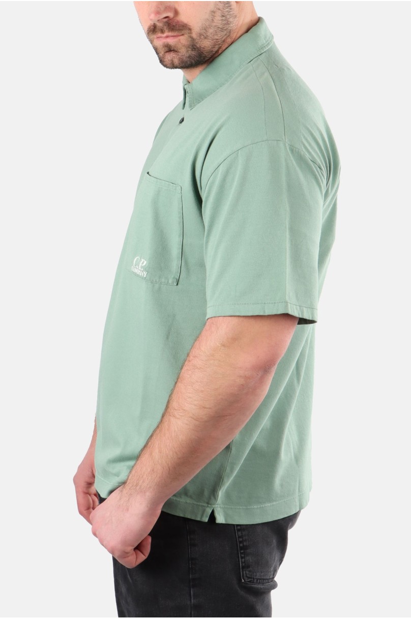 Kurzärmeliges Polo-Shirt von C.P. Company