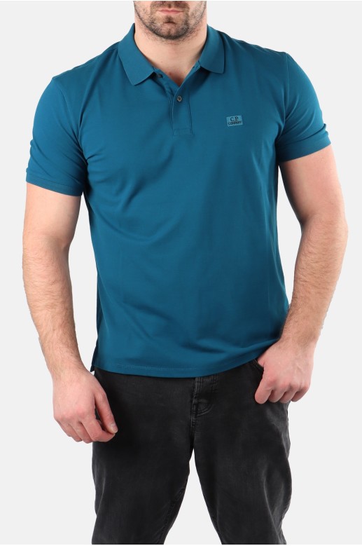 C.P Company short-sleeved polo shirt
