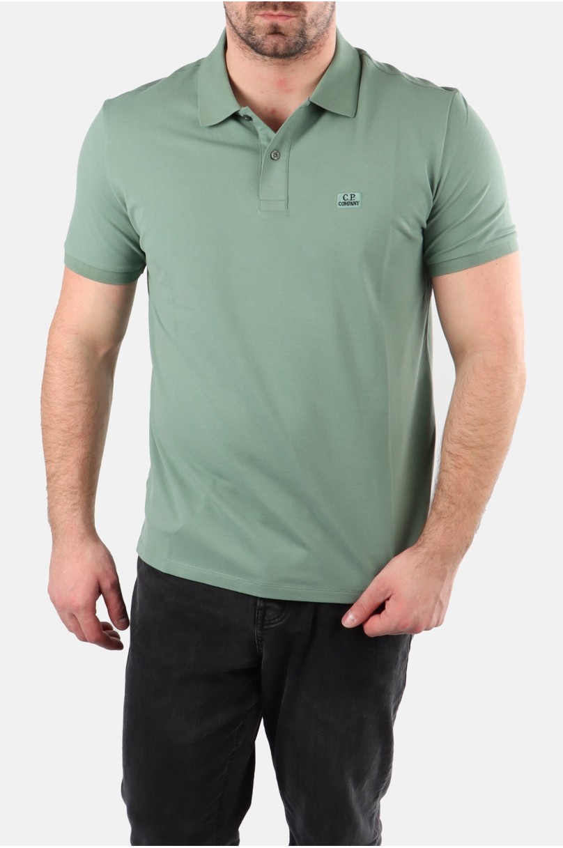 C.P Company short-sleeved polo shirt